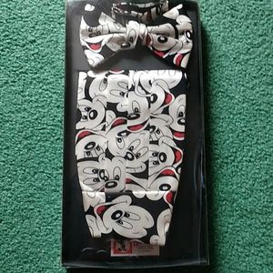 Disney Mickey Mouse cumberbund and bow tie set